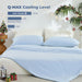 Ice Touch - Sublime Serenity Luxury Comforter Fabric - Ice Blue - Simple Home Plus