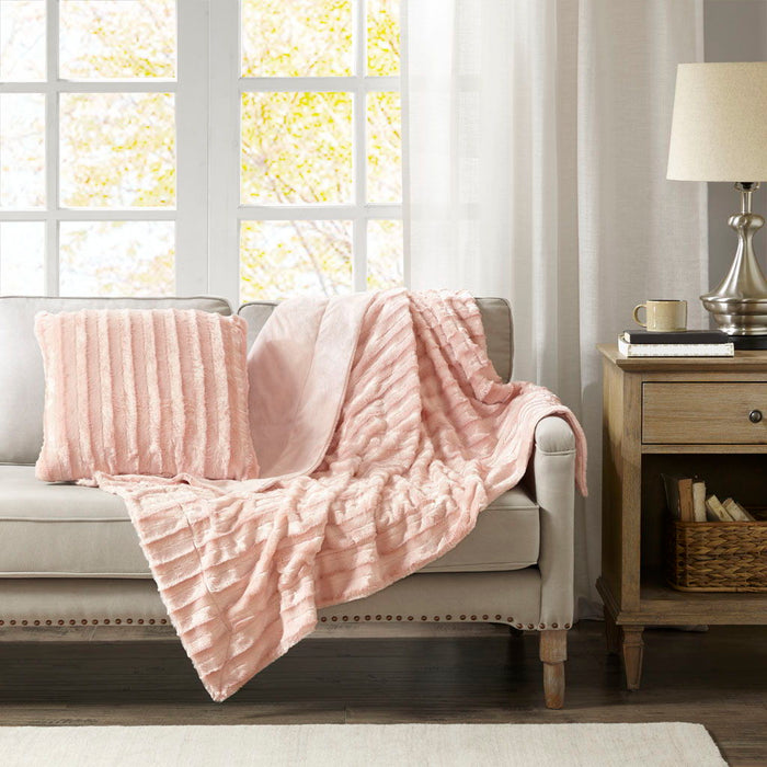 Duke - Square Pillow - Blush - Simple Home Plus