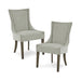 Ultra - Dining Side Chair (Set of 2) - Light Green Multi - Simple Home Plus