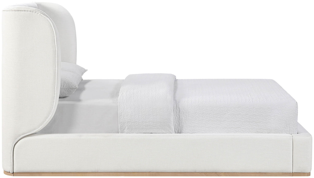 Aurin - Upholstered Bed - Simple Home Plus