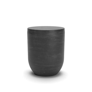 Ocean Dunes - Round End Table - Black - Simple Home Plus