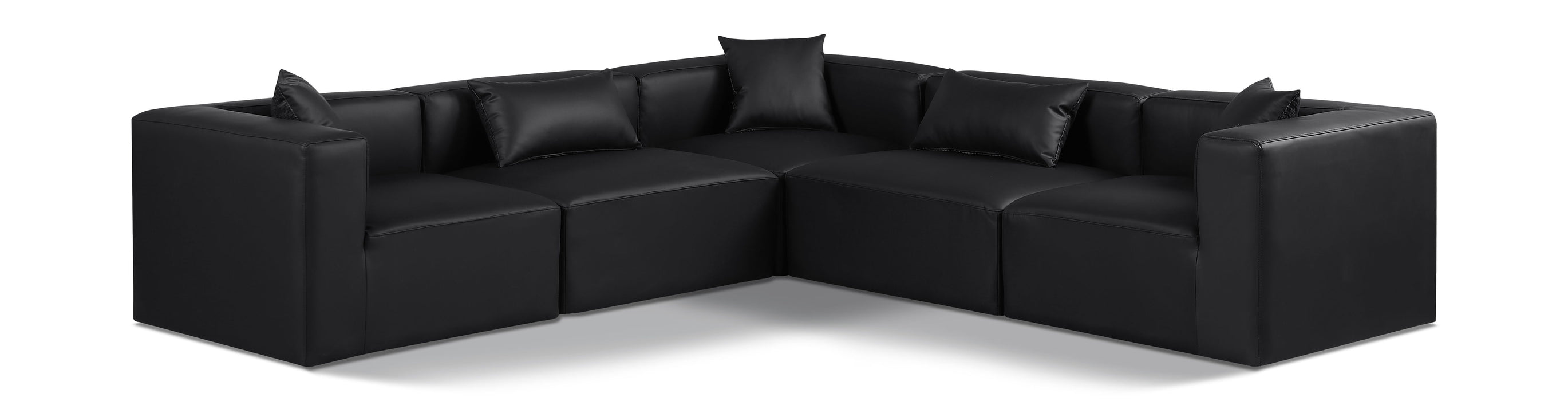 Cube - 5 Piece Modular Corner Sectional - Simple Home Plus
