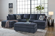 Albar Place - Sectional With Ottoman - Simple Home Plus