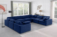 Comfy - 8 Piece Velvet Modular Sectional - Simple Home Plus