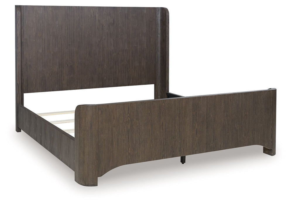 Neo - Rich Brown - King Panel Bed - Simple Home Plus