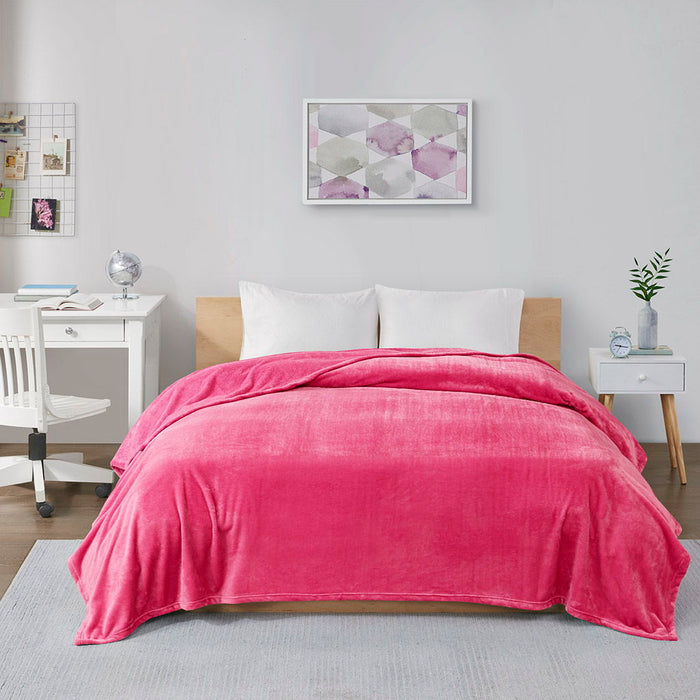 King Oversized Blanket - Pink - Simple Home Plus