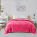 King Oversized Blanket - Pink - Simple Home Plus