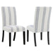Herran - Upholstered Dining Side Chair (Set of 2) - Beige - Simple Home Plus