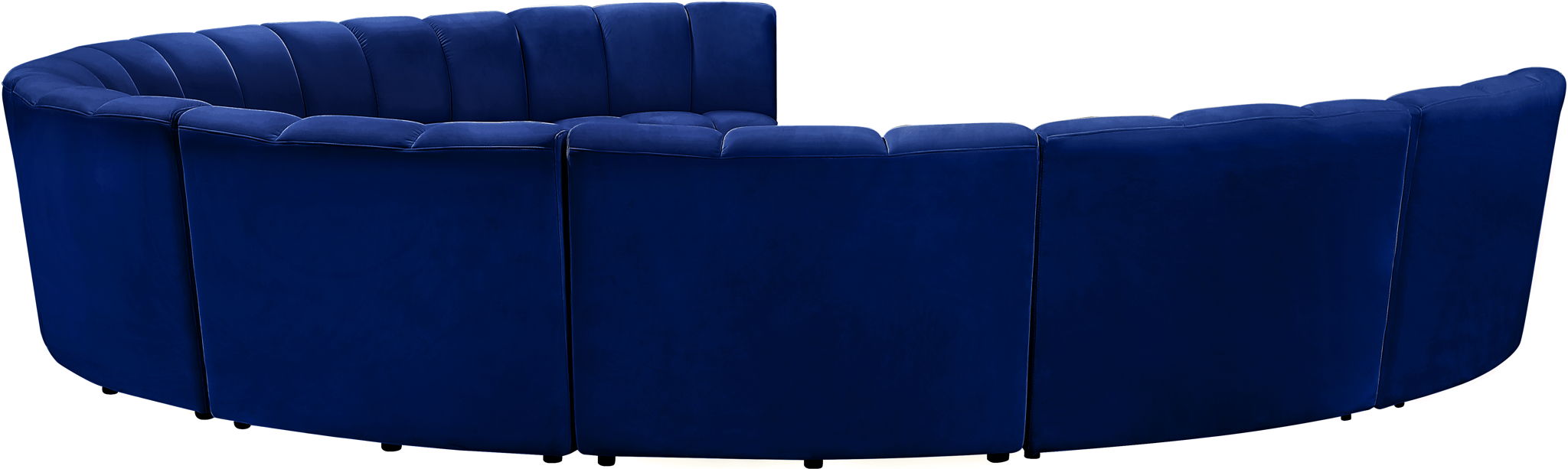 Infinity - 9 Piece Velvet Modular Sectional - Simple Home Plus