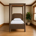 Salina - Velvet Upholstered Bed - Simple Home Plus