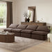 Indulge - Velvet 4 Seat Modular Armless Sofa - Simple Home Plus