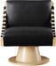 Millwin - Swivel Accent Chair With Natural Base - Simple Home Plus
