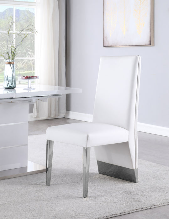 Porsha - Dining Chair Set - Chrome Base - Simple Home Plus