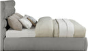 Adam - Chenille Fabric Bed With 52" Headboard - Simple Home Plus