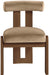 Arienzo - Performance Fabric Upholstered Dining Chair (Set of 2) - Walnut Base - Simple Home Plus