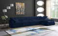 Cozy - 5 Piece Modular Sectional With Chaise - Simple Home Plus