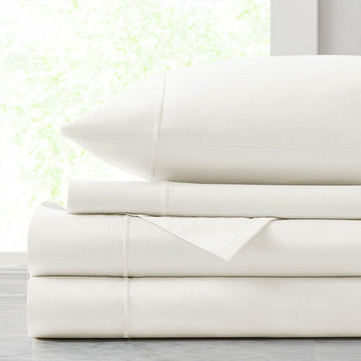 Luxury Egyptian - California King Sheet Set - White - Simple Home Plus