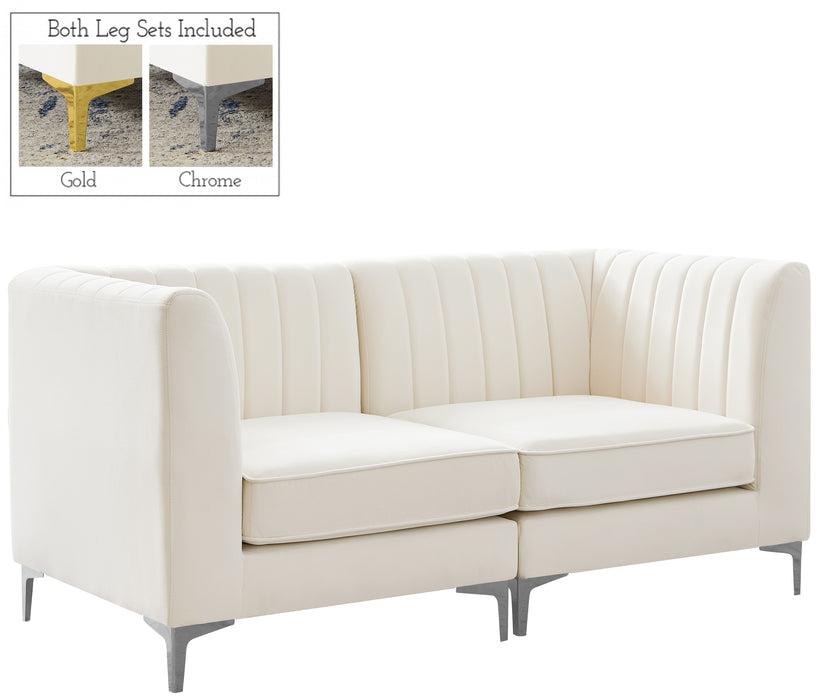 Alina - 2 Piece Modular Sectional - Simple Home Plus
