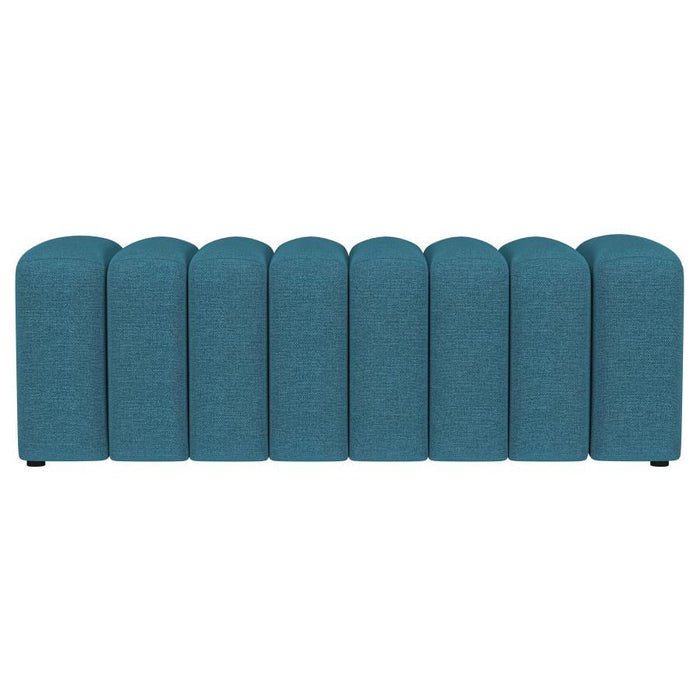 Summer - Fabric Upholstered Tufted Accent Bench - Simple Home Plus