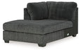 Biddeford - Laf Corner Chaise - Shadow - Simple Home Plus