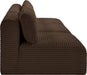 Shaggy - 3 Seat Modular Armless Sofa - Simple Home Plus