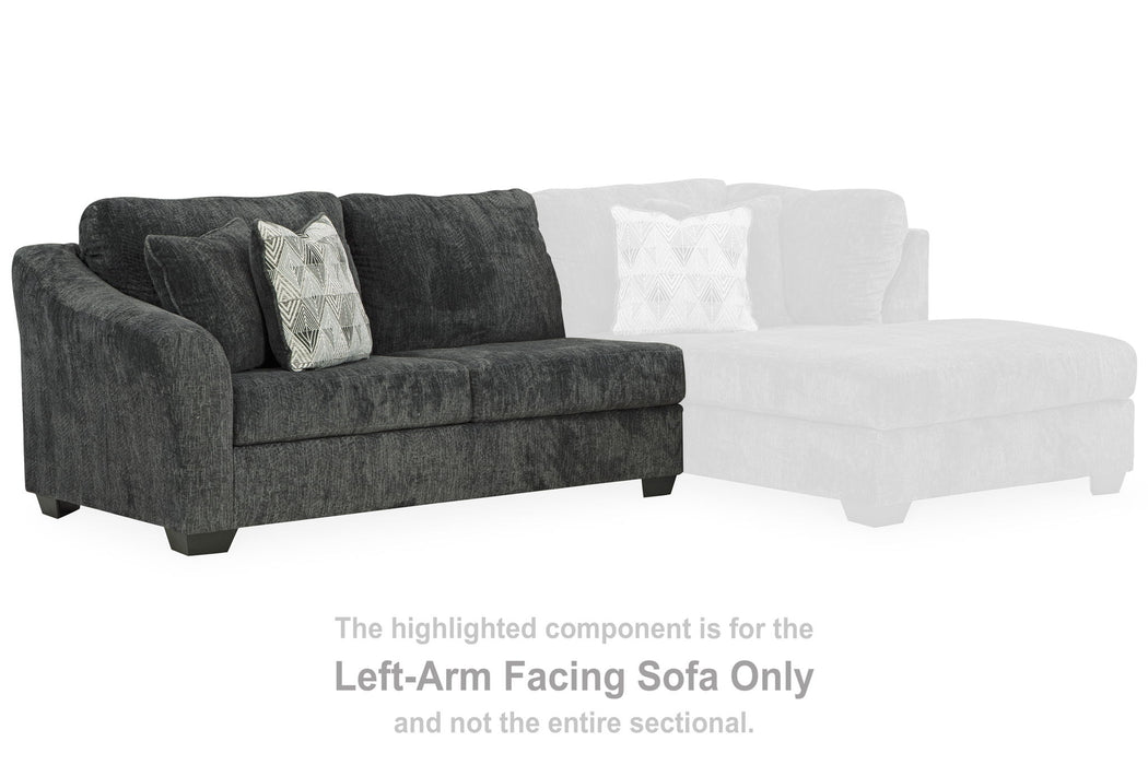 Biddeford - Laf Sofa - Shadow - Simple Home Plus