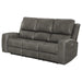 Brickston - Triple Power Reclining Sofa - Simple Home Plus