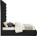 Adam - Boucle Fabric Bed With 89" Headboard - Simple Home Plus