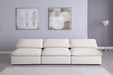 Serene - Modular Armless 3 Seat Sofa - Simple Home Plus