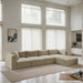Shaggy - 4 Piece Modular Sectional - Simple Home Plus