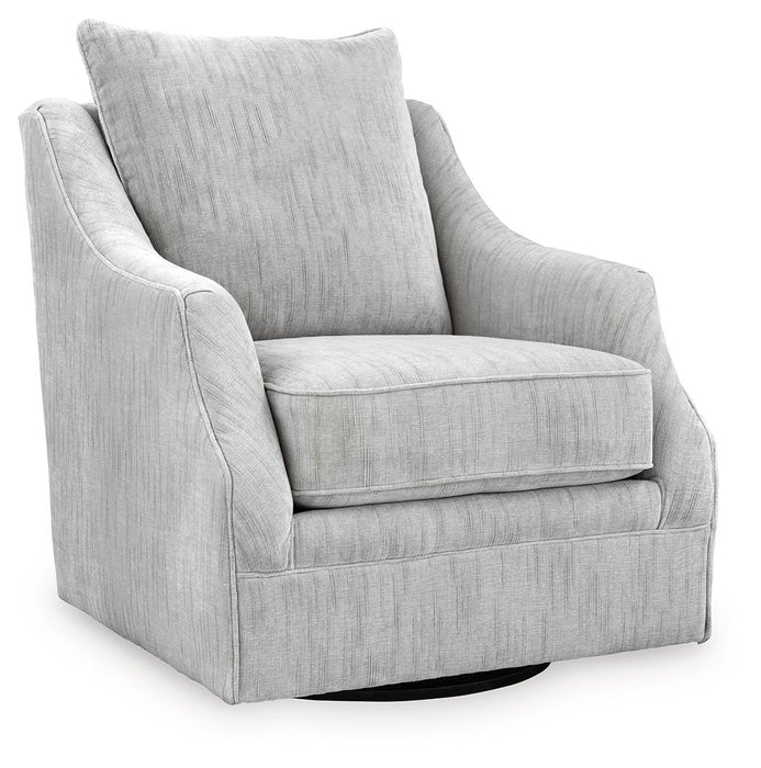 Gubbins - Swivel Accent Chair - Gray - Simple Home Plus