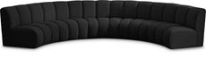 Infinity - 5 Piece Boucle Modular Sectional - Simple Home Plus