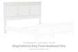 Fortman - King/Cal King Panel Headboard - White - Simple Home Plus