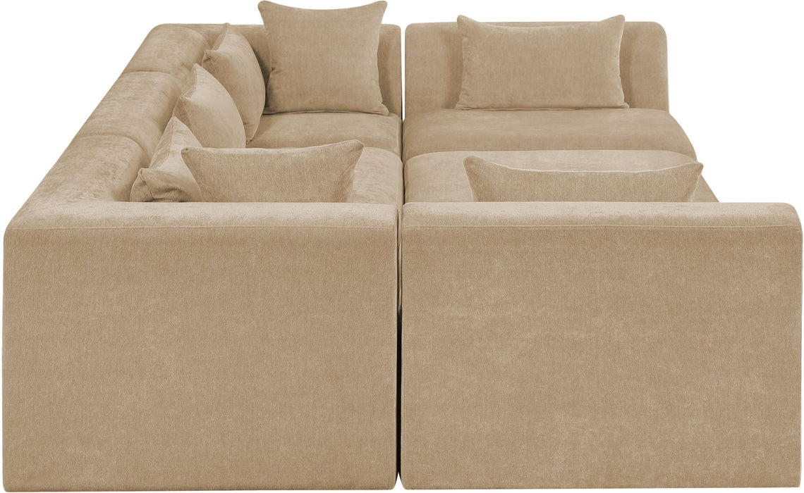 Stellar - 6 Piece Upholstered Modular Sectional - Simple Home Plus