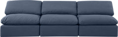 Indulge - Linen 3 Seat Modular Armless Sofa - Simple Home Plus