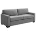 Simpson - Upholstered Sofa Sleeper With Queen Mattress - Gray - Simple Home Plus
