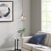Elm - Single Bell-Shaped Pendant - Smoke Gray - Simple Home Plus