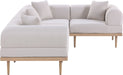Laguna - 4 Piece 106.5" Upholstered Outdoor Patio Modular Sectional - Simple Home Plus