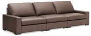Calden - 3-Piece Sectional Sofa - Chocolate - Simple Home Plus