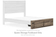 Elbrim - Queen Storage Footboard - Brown - Simple Home Plus