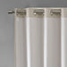 Maya - Printed Heathered Total Blackout Window Patio Panel - Taupe - Simple Home Plus