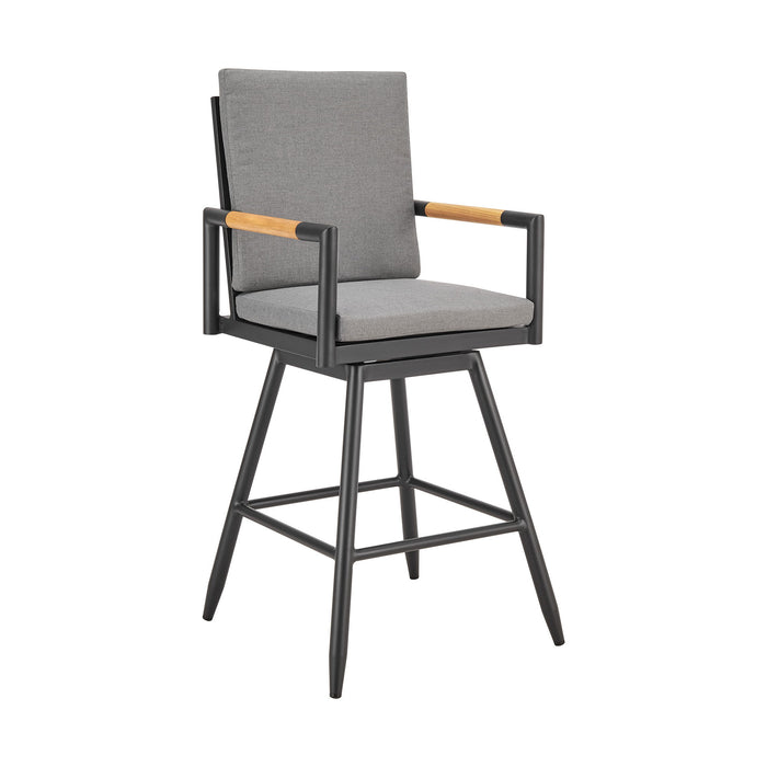 Crown - Outdoor Patio Swivel Bar Stool - Simple Home Plus