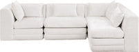Stellar - 4 Piece Upholstered Modular Sectional - Simple Home Plus