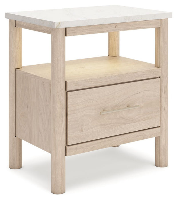 Cadmori - One Drawer Night Stand - Simple Home Plus
