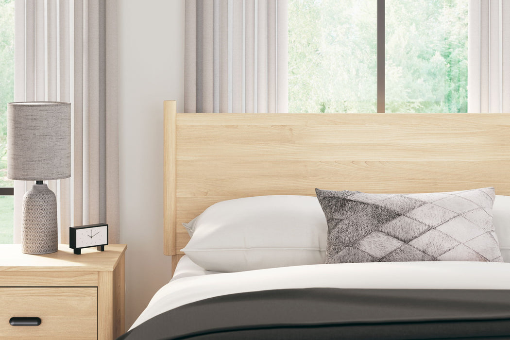 Cabinella - Full Panel Headboard - Tan - Simple Home Plus