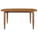 Dortch - Oval Solid Wood Dining Table - Walnut - Simple Home Plus