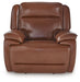 Healy Pier - Chocolate - Power Recliner / Adj Headrest - Simple Home Plus