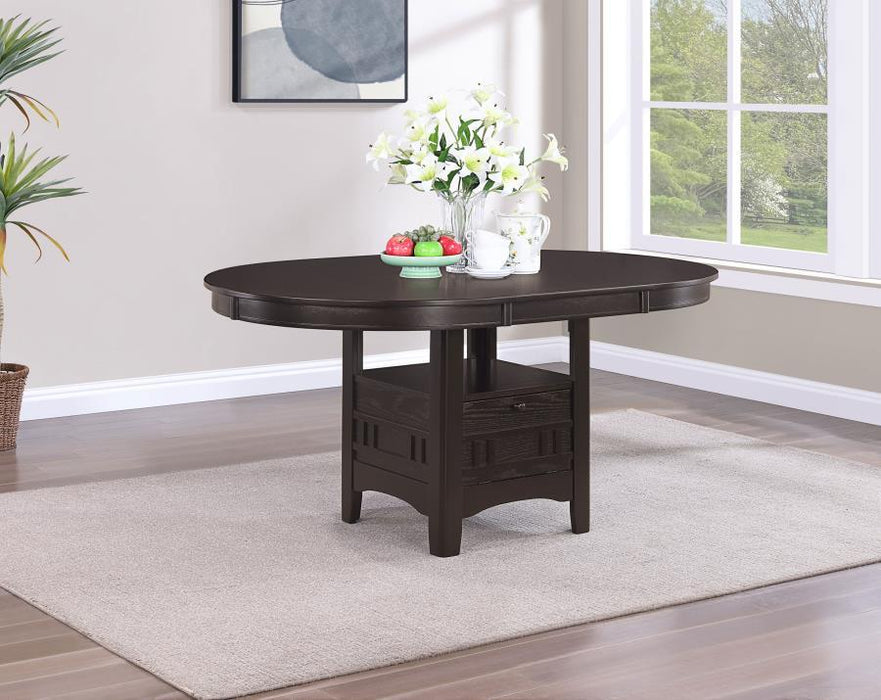 Lavon - Oval Extension Leaf Dining Table - Simple Home Plus