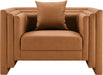 Everett - Vegan Leather Upholstered Chair - Simple Home Plus