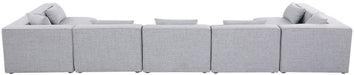 Cube - Linen 7 Piece Modular U-Shaped Sectional - Simple Home Plus
